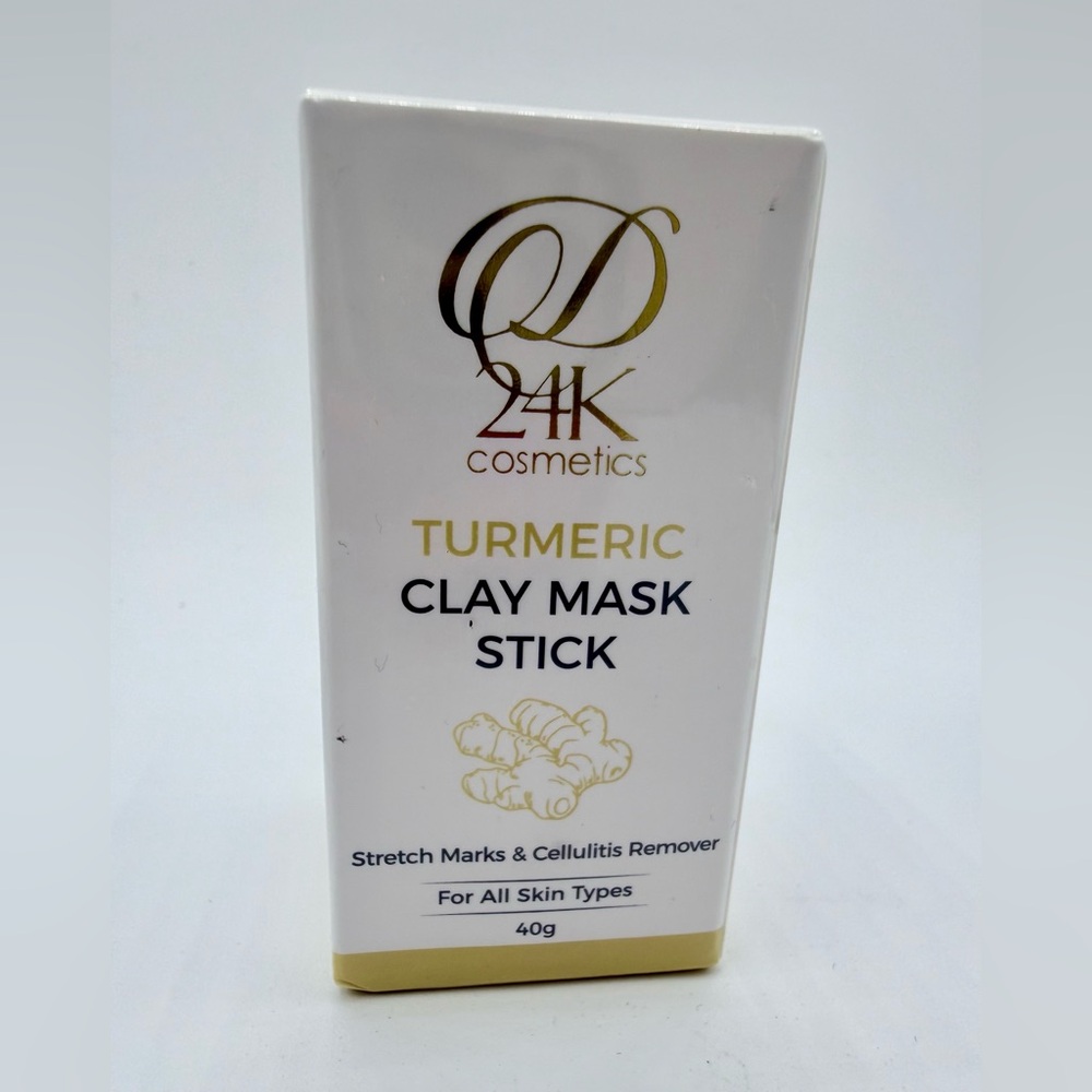 SEALED: D24K Cosmetics Turmeric Clay Mask Stick - Brightening & Firming